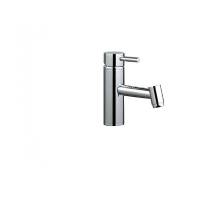 Mitigeur de lavabo laiton TUBE chromé avec vidage