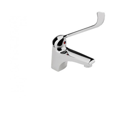 Mitigeur de lavabo laiton EASY chromé avec levier médical