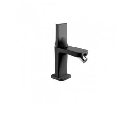 Mitigeur bidet LINE 42 laiton noir et chromé