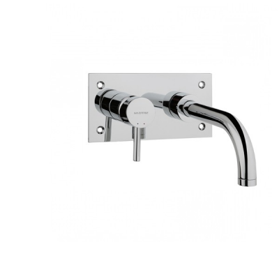 Mitigeur de lavabo laiton TUBE chromé encastrable