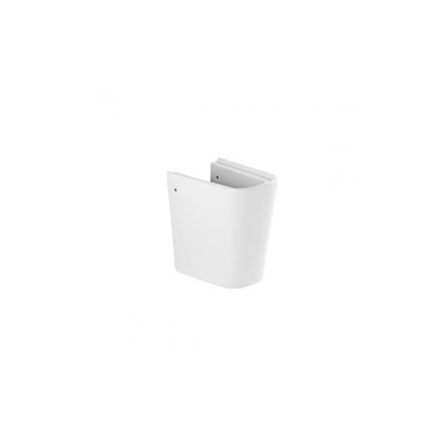 Demi colonne pour lavabo céramique LOOK blanc avec kit de fixation 29.5x21x31 cm