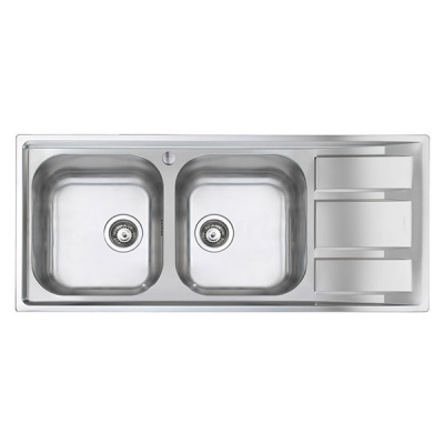EVIER FM 116X50 2C 1E STD