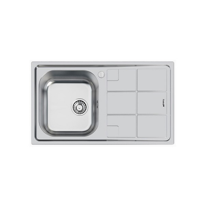 EVIER F300 86X50 1C G 1E STD