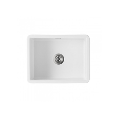 EVIER  1 CUVE RECTANGLE ENC VALET AC VID BL