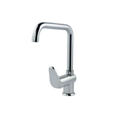 Mitigeur évier MIXA chromé avec bec orientable