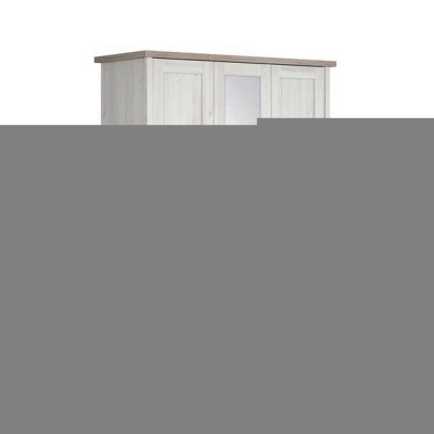 GARDE ROBE LUCA JuZi 3PORTES 3TROIRS PIN LARICO