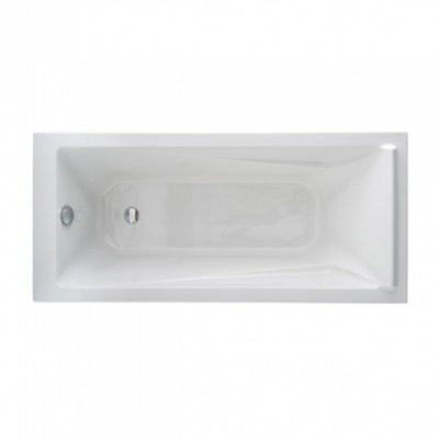 Baignoire acrylique EASY blanc rectangulaire 170x75 cm