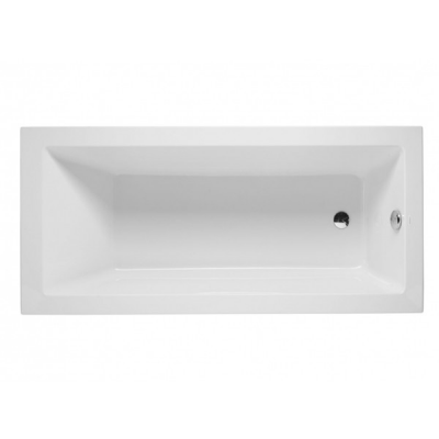 Baignoire acrylique VERTICE blanc rectangulaire 180x80 cm