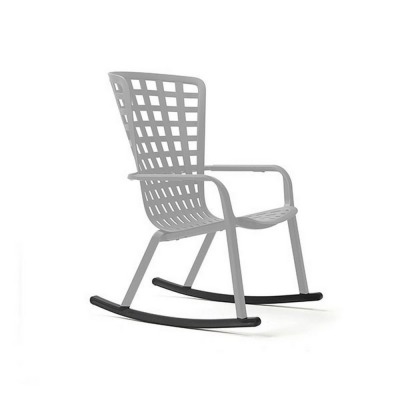 Kit basculant pour fauteuil fibre de verre FOLIO Antracite 119-112x72x91 cm