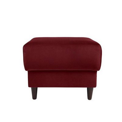 POUF PASOS ROUGE BORDEAUX RAIN 7