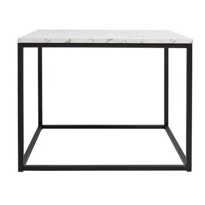 TABLE BASSE AROZ 69 CARRARA BLANC