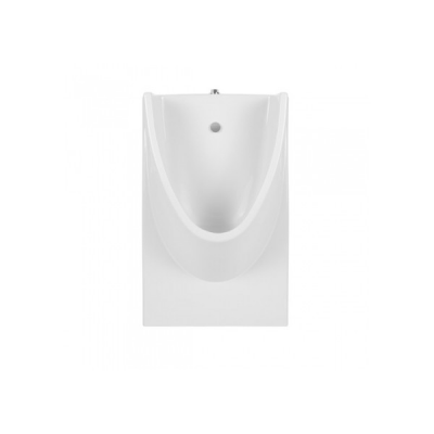 Urinoir céramique MODO blanc avec alimentation par le haut et diffuseur 73.5x45.8x27 cm