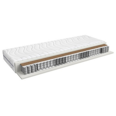 Matelas 7 zones de confort en mousse polyuréthane CERES CLIMAT PLUS révisible face H3 et face H2 120x200 cm