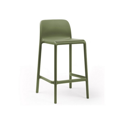 Tabouret polypropylène et fibre de verre traité anti UV FARO Agave mini 86x47x49 cm