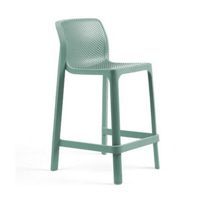 Tabouret polypropylène et fibre de verre traité anti UV NET Salice mini 90x48x51 cm