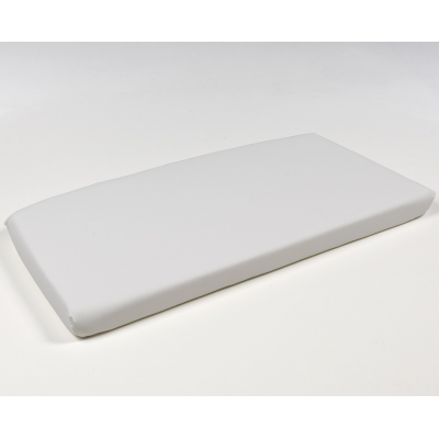 BANQUETTE NET BLANC+MATELAS BLANC