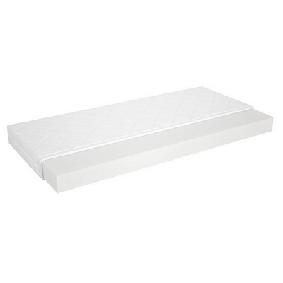 Matelas révisible en mousse polyuréthane H2 moyen housse amovible Mulan 70x140 cm