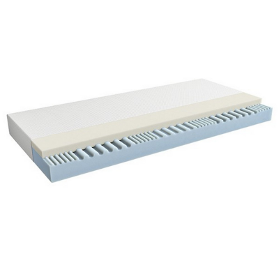 Matelas en mousse viscoélastique 7 zones de confort H4 très dur FEELING SOLAR 90x200 cm