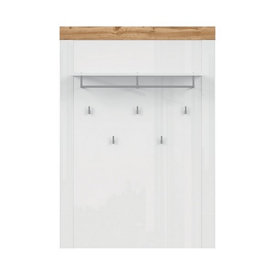 PORTEMANTEAU HOLTEN BLANC/CHÊNE WOTAN/BLANC BRILLANT