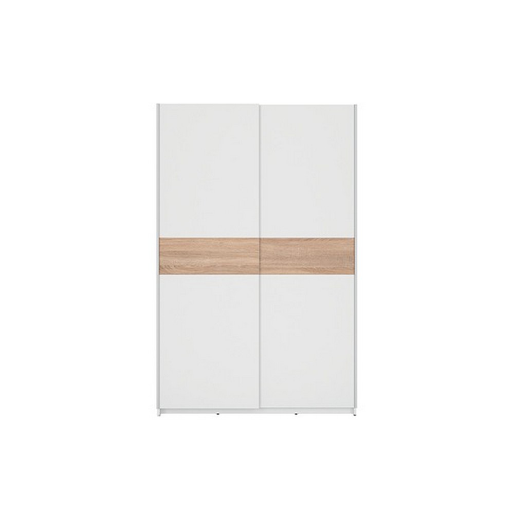 Kit dressing blanc et chêne jackson H.200 x l.161 x P.52 cm