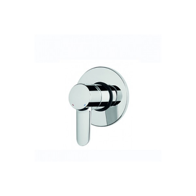 Mitigeur de douche laiton TORUS chromé encastrable 3 voies avec système ECOSPOT