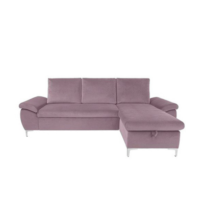 CANAPE ANGLE REVERSIBLE BORMIO FONCTION LIT ET RANGEMENT VIOLET NOBILE 23