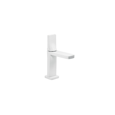 Mitigeur de bidet laiton LINE 42 blanc chromé sans vidage