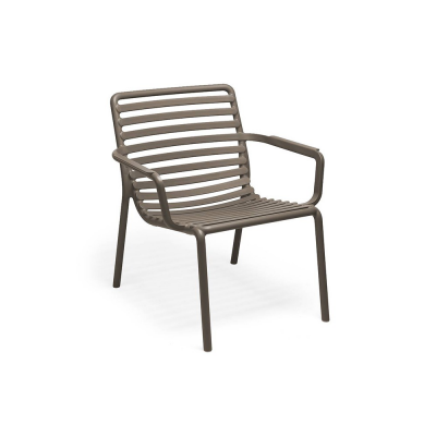 Chaise polypropylène et fibre de verre DOGA RELAX Tabacco 76x70x75 cm