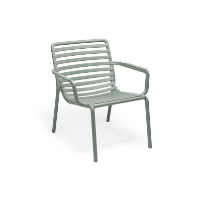 Chaise polypropylène et fibre de verre DOGA RELAX Vert menta 76x70x75 cm