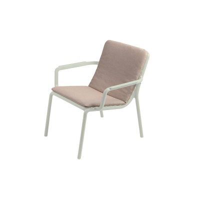 Assise pour Chaise fibre acrylique teintée en fils DOGA RELAX Beige lino traitée 4x90x54 cm