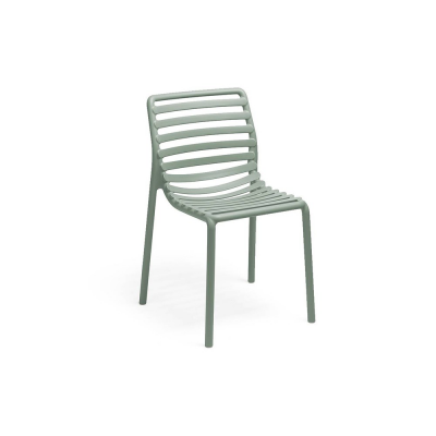 Chaise polypropylène et fibre de verre DOGA Bistrot Vert menta 82x53x55 cm
