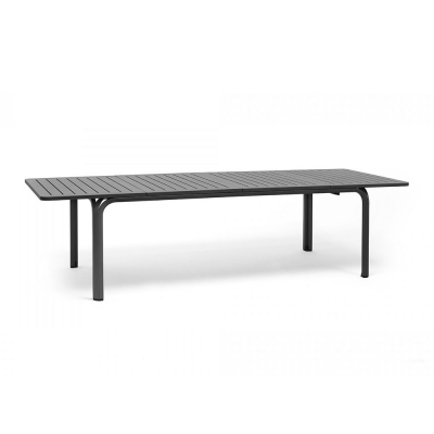 Table extensible en polypropylène ALLORO Antracite/ Antracite 210-280 cm