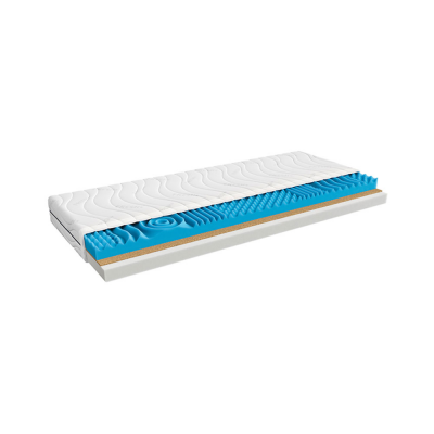 Matelas en mousse polyuréthane H4 très dur IRYS FRESH 90x200 cm