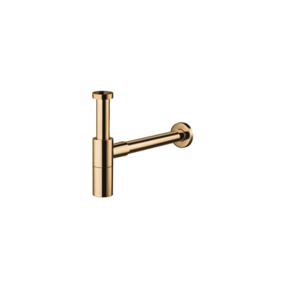Siphon pour lavabo SANINDUSA doré 10.2x35.5 cm