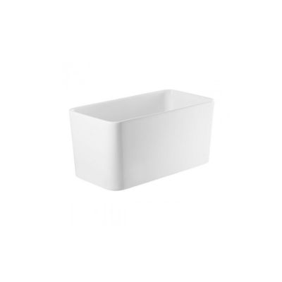 Lavabo céramique TRIBO blanc rectangulaire 80x42x32 cm
