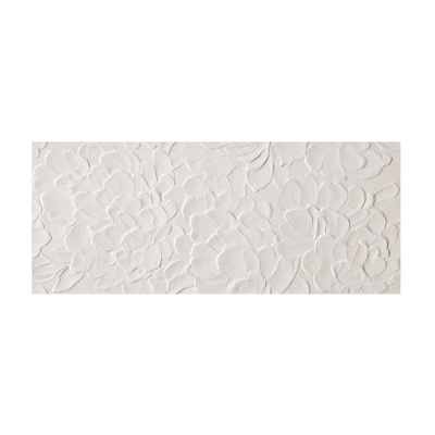 Faïence rectifié mat LUM BLOSSOM WHITE EXTRA MATT 50x120 cm