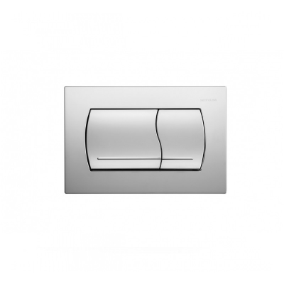 Plaque EASY pour réservoir encastré chromé