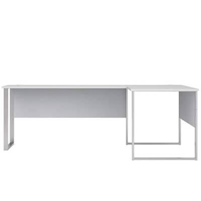 Bureau angle OFFICE LUX gris clair 223x170x77 cm