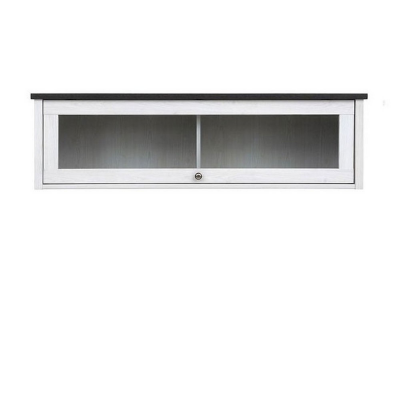 ARMOIRE SUSPENDUE VITREE PORTO PIN LARICO