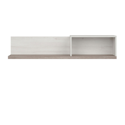 ETAGERE LUCA Juzi 140 MELEZE SIBIU CLAIR/CHENE SONOMA FONCE