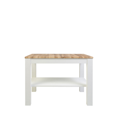 Table basse HOLTEN chêne wotan/ blanc alpin 90X50X65 cm