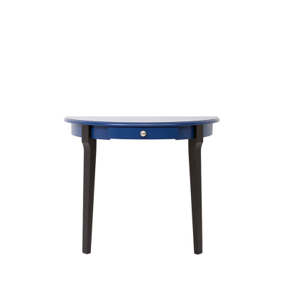Console KAY noir/ bleu saphir 95x47,5x76 cm