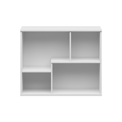 Bibliothèque TETRIX blanc brillant 87,1x71,5x33,5 cm