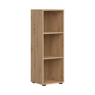 Bibliothèque SPACE OFFICE chêne rustique 42x122x37 cm