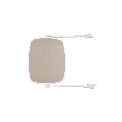 Parasol pour chaise longue ALFA/ EDEN/ TROPICO polypropylène et fibre de verre traité anti UV Blanc/ Tortora 69x41x53 cm