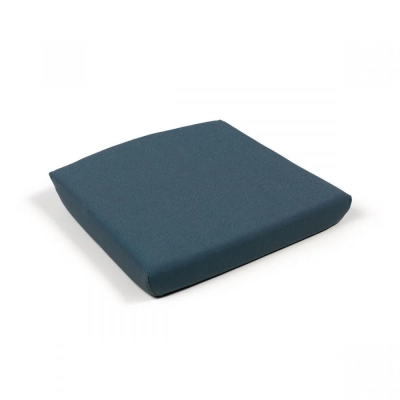 Chaise en polypropylène NET RELAX Tortora avec assise Bleu denim