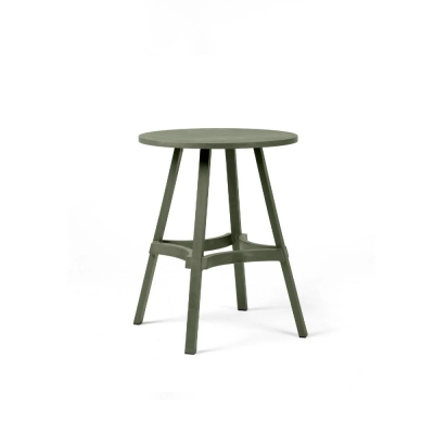 Table ronde en polypropylène COMBO Vert cactus diamètre 60 cm