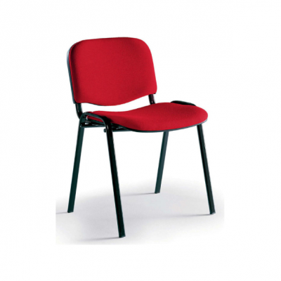 Siège visiteur ISO Rouge