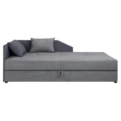 Méridienne KELO Gris MATRIX 16 avec rangement