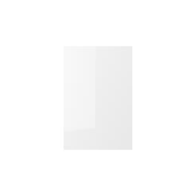 Kit façade de cuisine Porte L40x H72 cm Blanc Brillant 5K - Elément bas 80 cm
